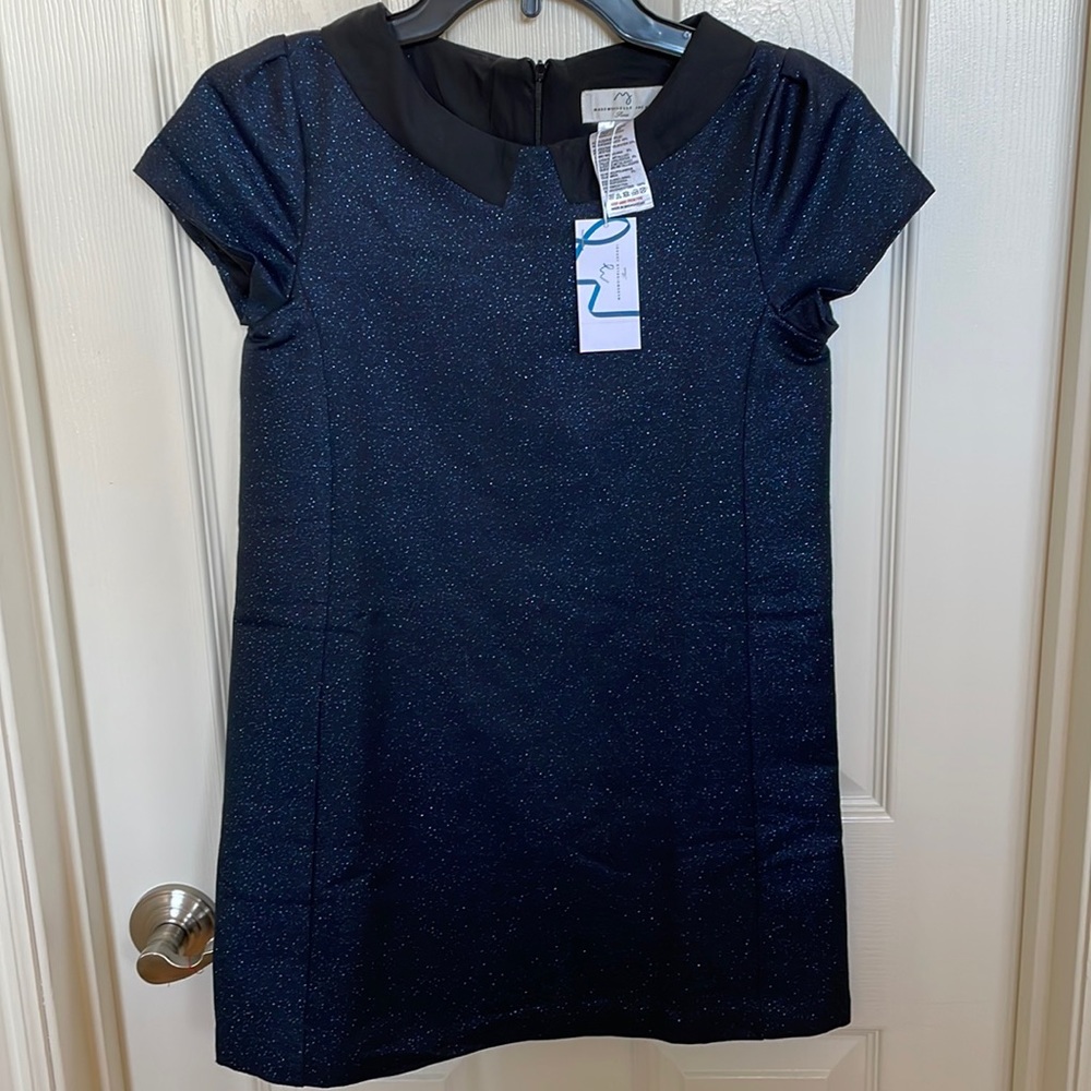 Mademoiselle Jacadi blue sparkly dress